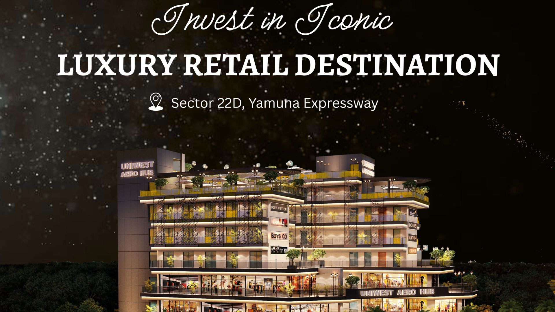The Future of Commercial Excellence: Why Uniwest Aero Hub is the #1 Investment on Yamuna Expressway
